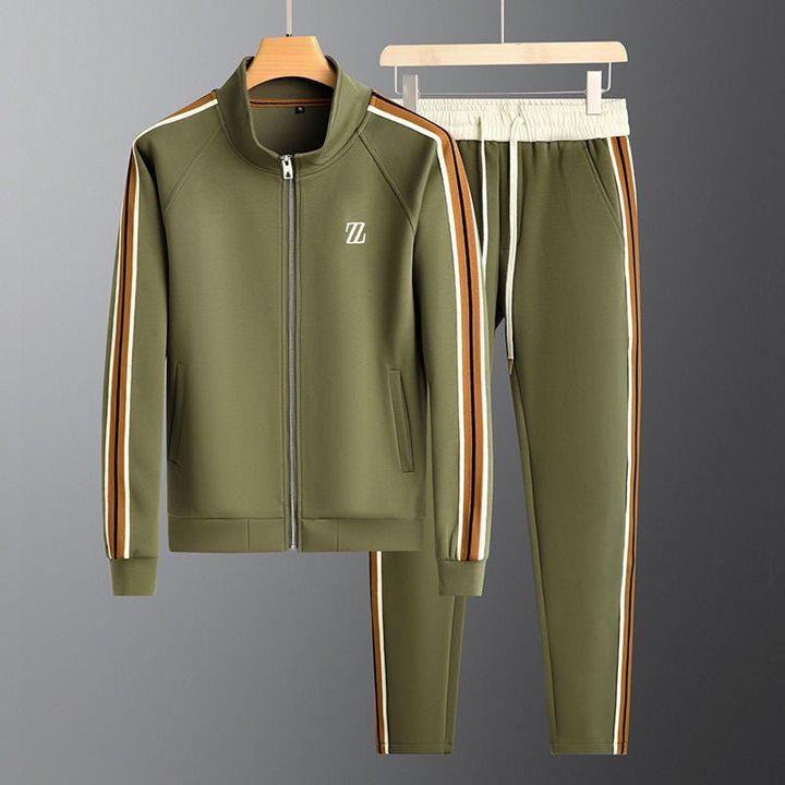 Jenson | Men’s Tracksuit featuring a Zip-Up Jacket
