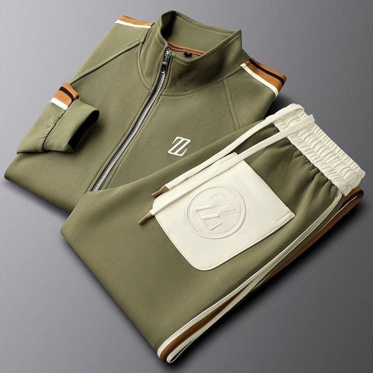 Jenson | Men’s Tracksuit featuring a Zip-Up Jacket