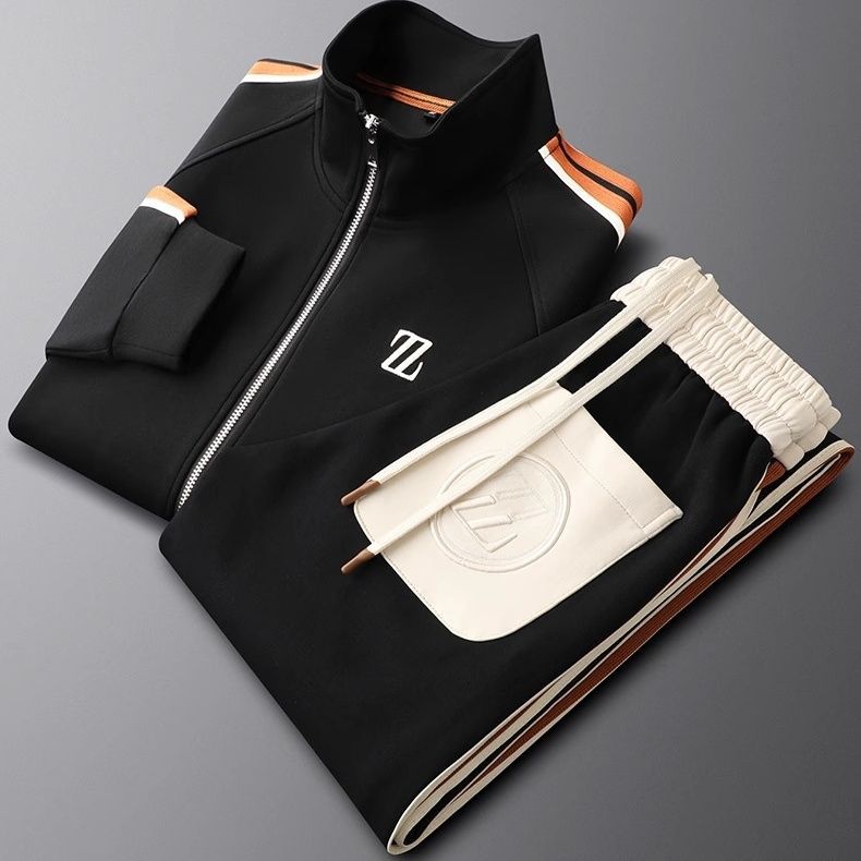 Jenson | Men’s Tracksuit featuring a Zip-Up Jacket