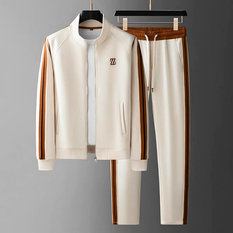 Jenson | Men’s Tracksuit featuring a Zip-Up Jacket