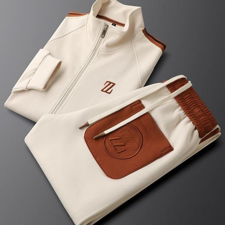 Jenson | Men’s Tracksuit featuring a Zip-Up Jacket