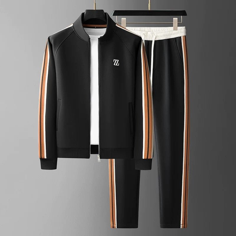 Jenson | Men’s Tracksuit featuring a Zip-Up Jacket