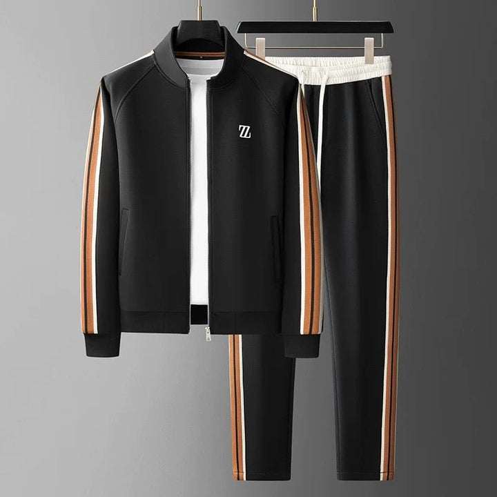 Jenson | Men’s Tracksuit featuring a Zip-Up Jacket