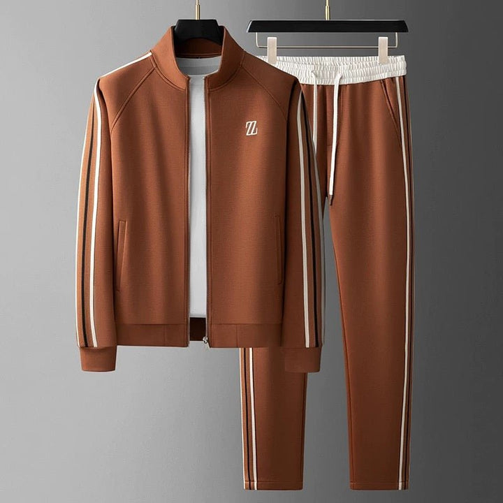 Jenson | Men’s Tracksuit featuring a Zip-Up Jacket